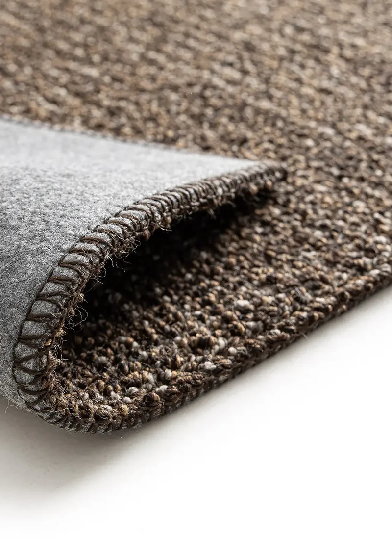 Alfombra lavable tejido en bucle Lumen Marrón