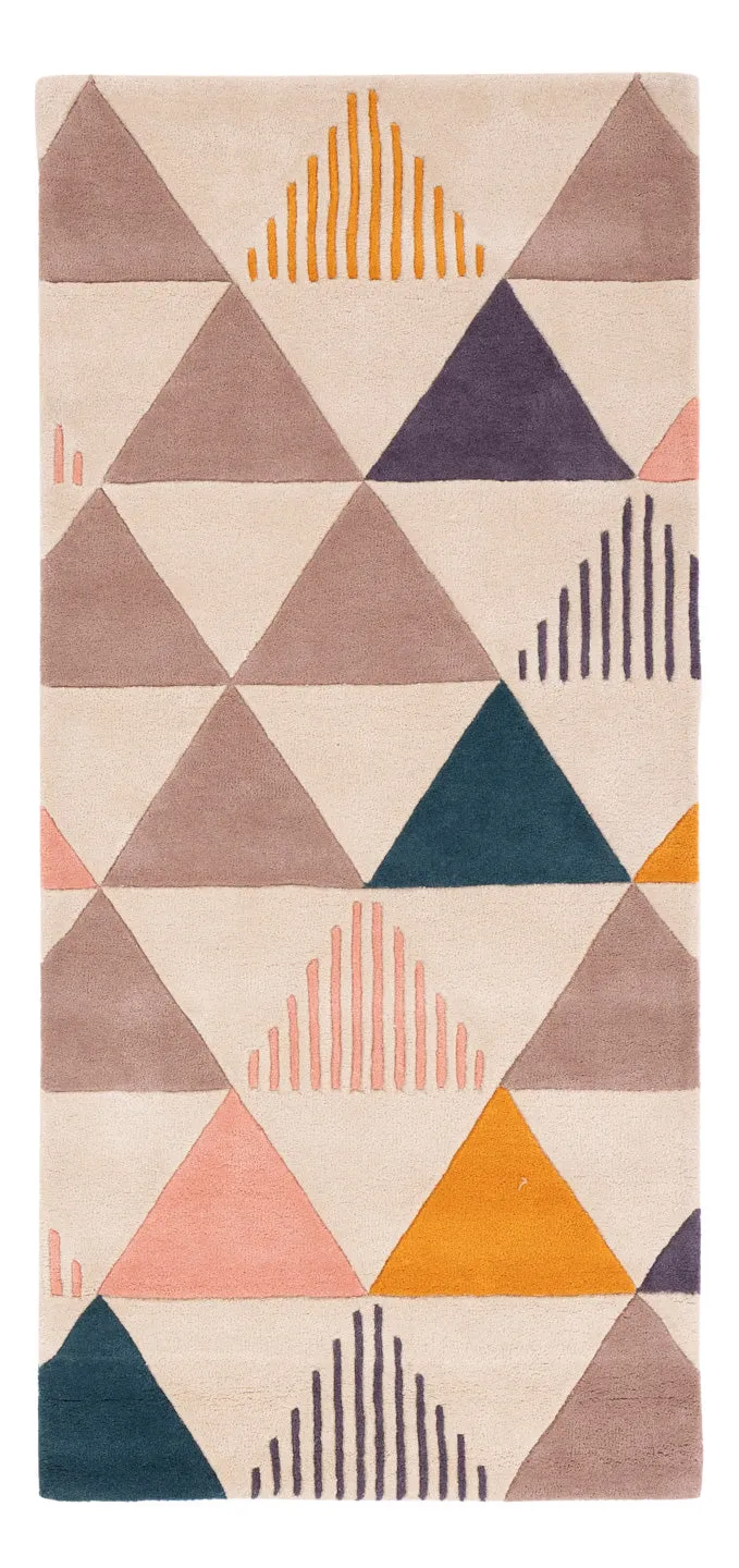 Wollteppich Triangle Tapestry
