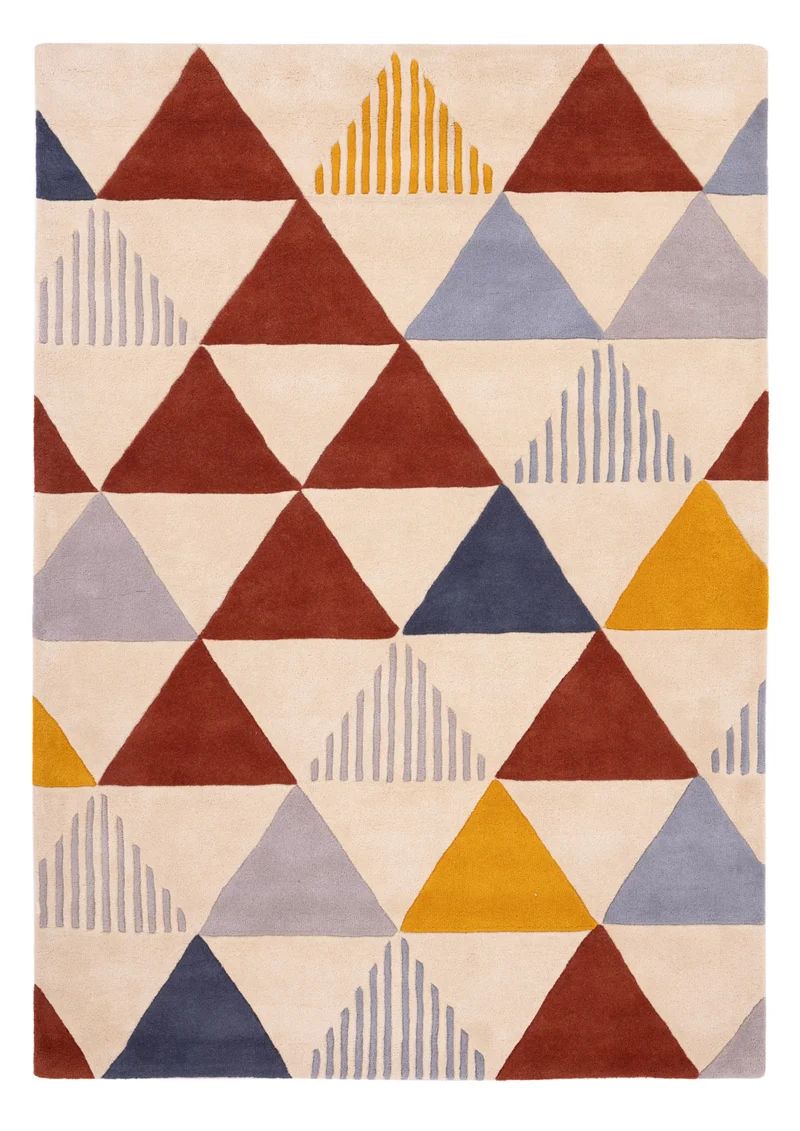 Wollteppich Triangle Tapestry