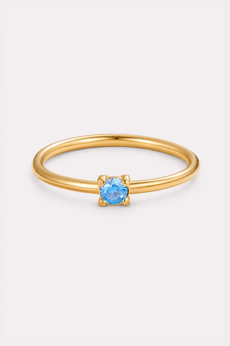 Month of You Birthstone-Inspired Crystal Ring