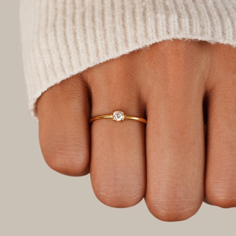 Month of You Birthstone-Inspired Crystal Ring