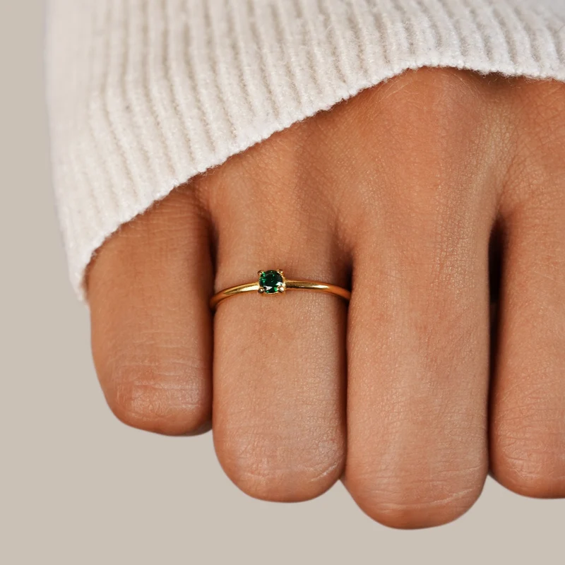 Month of You Birthstone-Inspired Crystal Ring