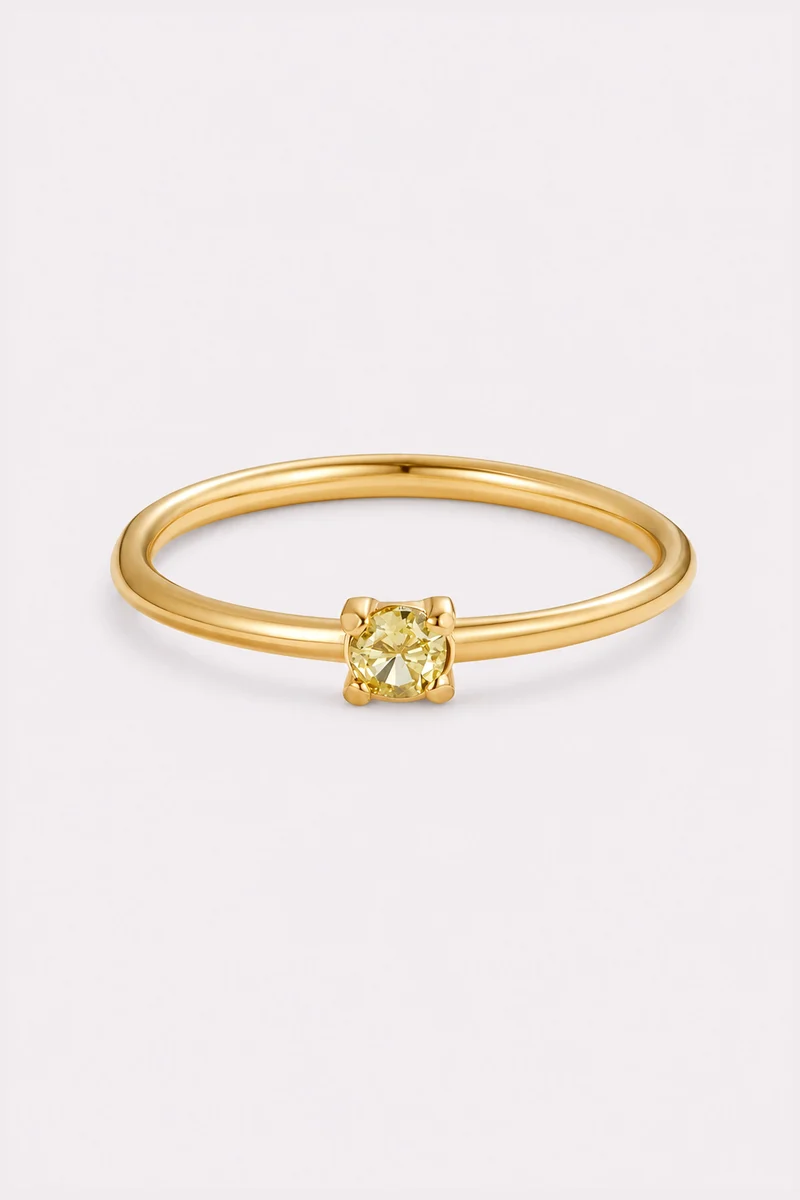 Month of You Birthstone-Inspired Crystal Ring