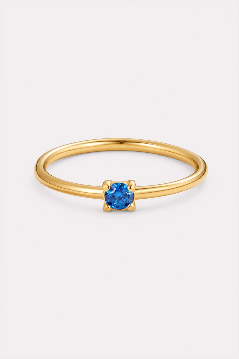 Month of You Birthstone-Inspired Crystal Ring