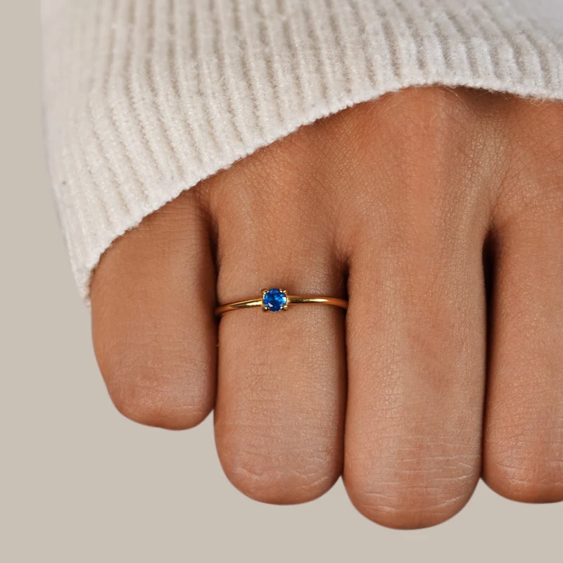 Month of You Birthstone-Inspired Crystal Ring