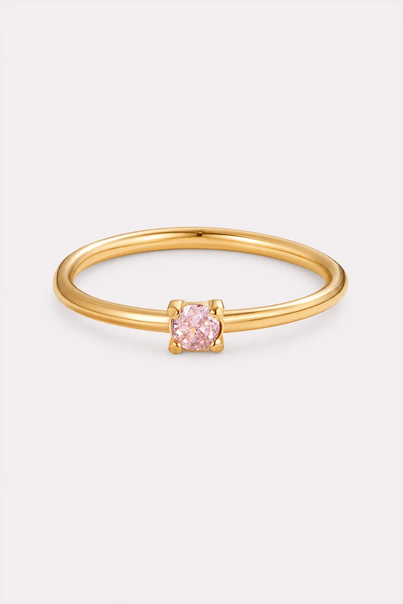 Month of You Birthstone-Inspired Crystal Ring