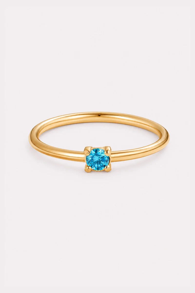 Month of You Birthstone-Inspired Crystal Ring