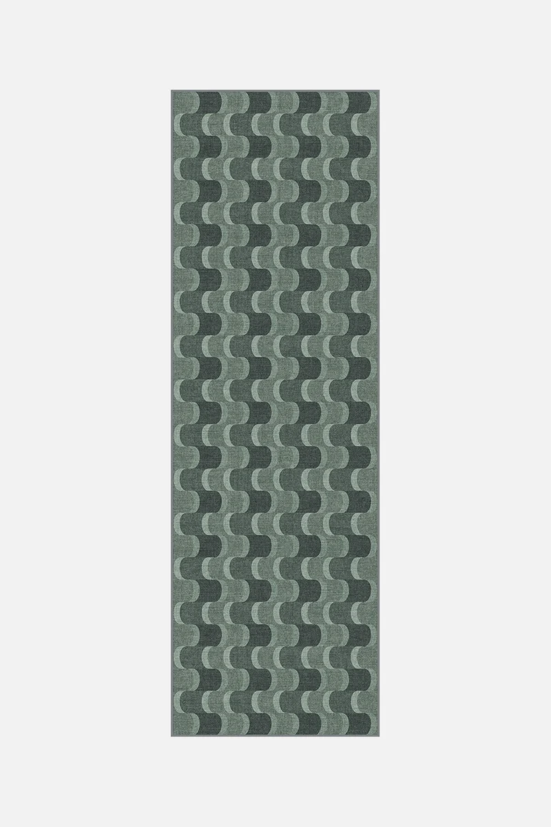 Linea Waldgrün Teppich