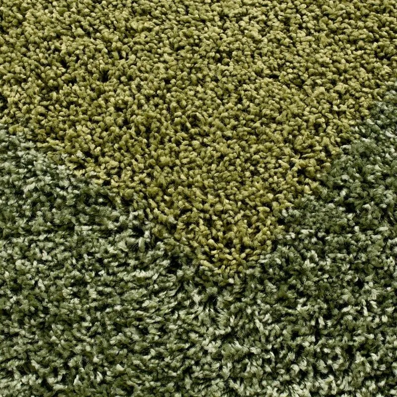 Hochflor Shaggy Langflor-Teppich Wohnzimmerteppich Soft Bordüre - Viele Farben