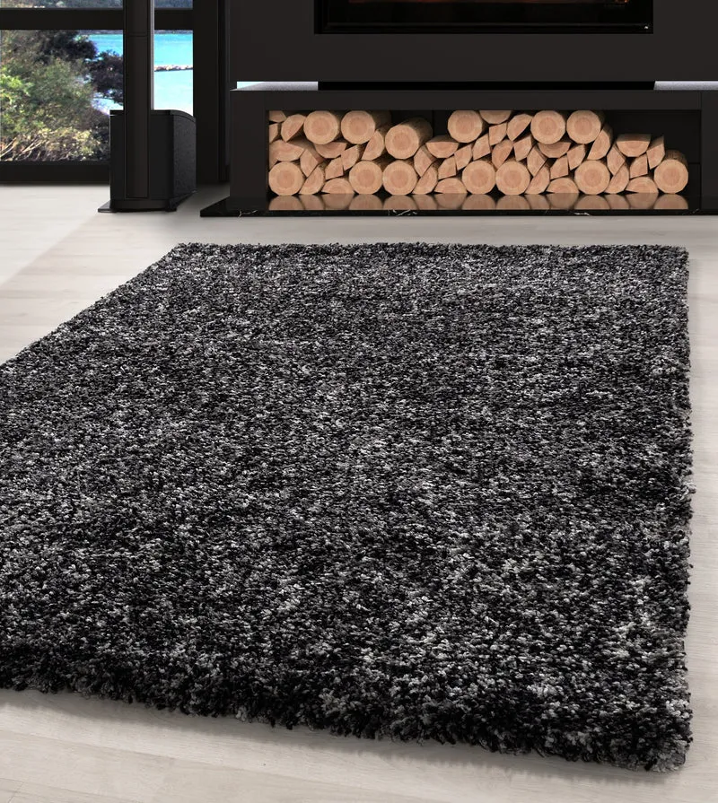 Carpettex Hochflor Teppich Shaggy Meliert Flauschig