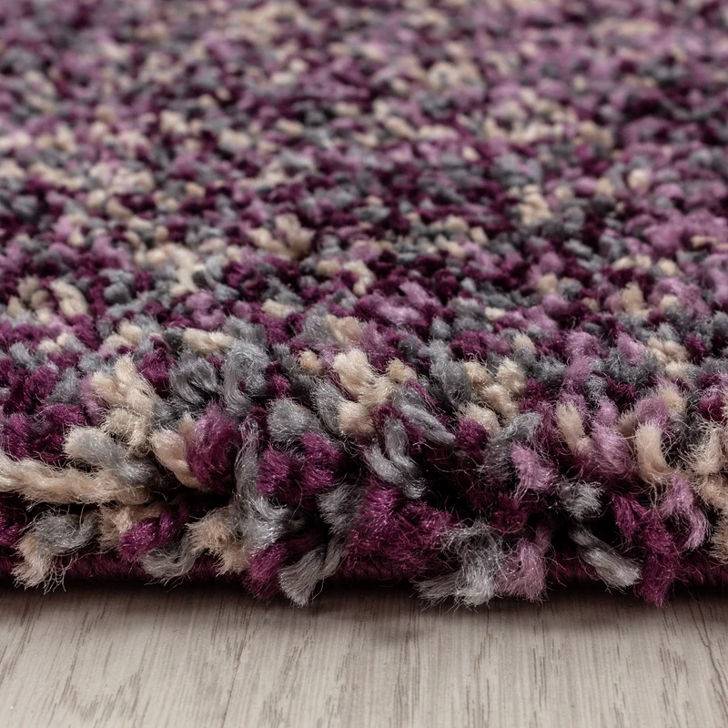 Carpettex Hochflor Teppich Shaggy Meliert Flauschig