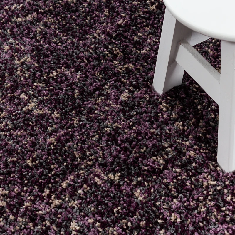 Carpettex Hochflor Teppich Shaggy Meliert Flauschig