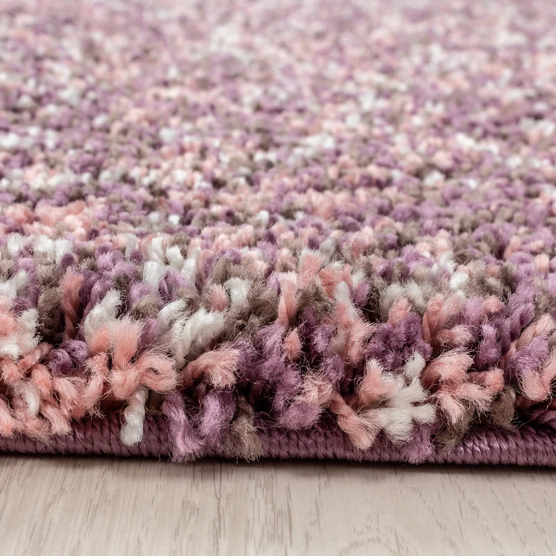 Carpettex Hochflor Teppich Shaggy Meliert Flauschig