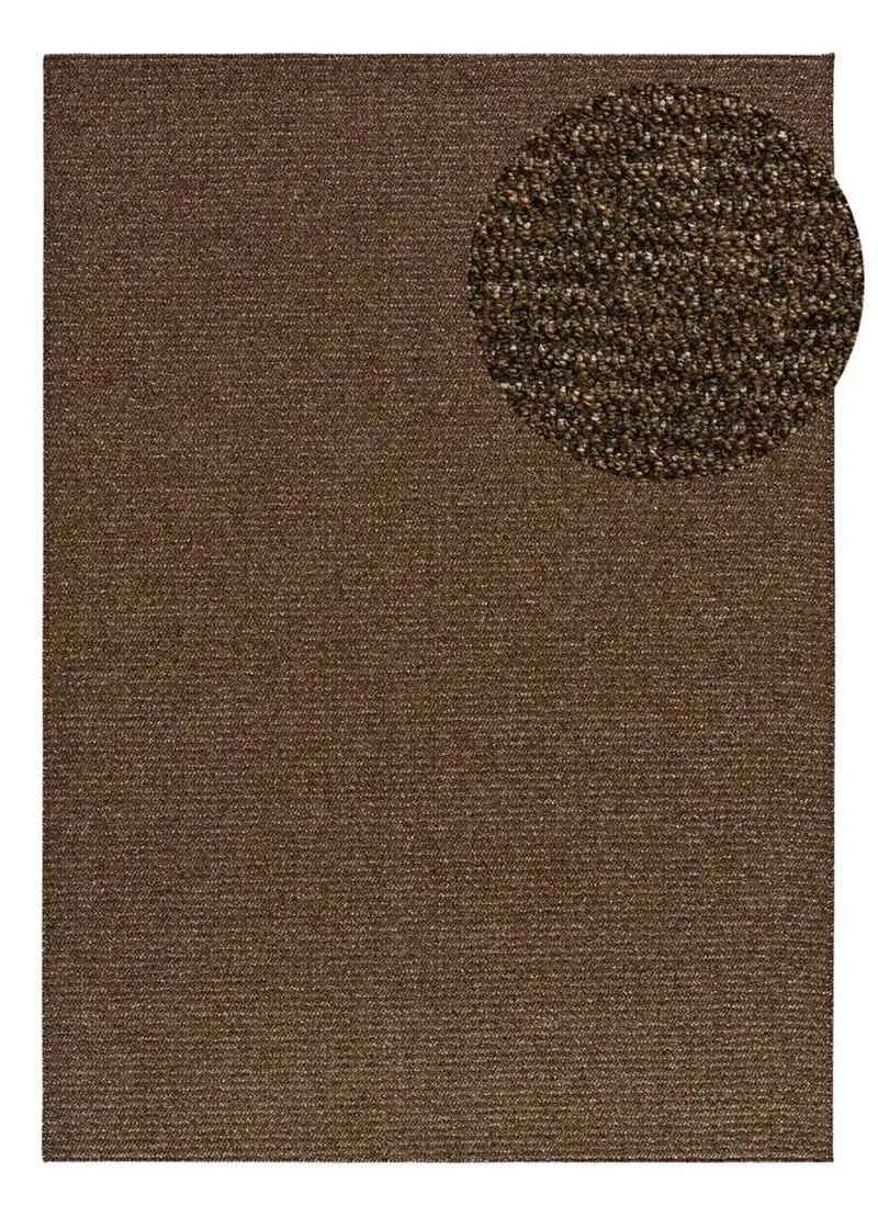 Alfombra lavable tejido en bucle Lumen Marrón