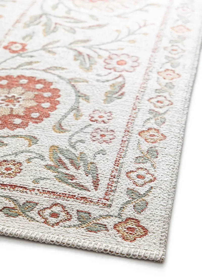 Alfombra de exterior clásica con motivos florales Lua 3104 Multicolor