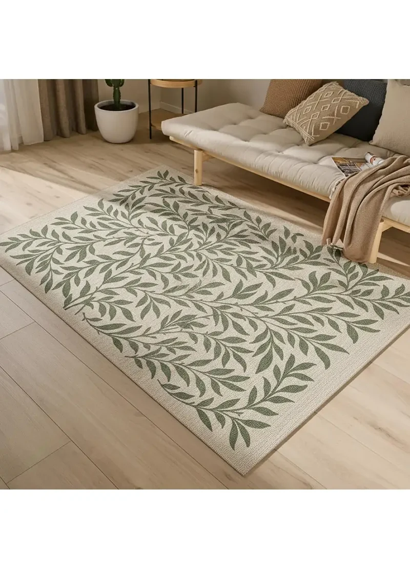 Alfombra de exterior con motivos florales Lua 3103 Verde