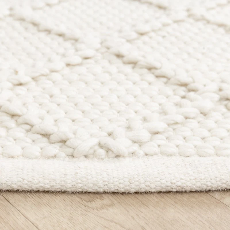 Wollteppich - Knit Creme