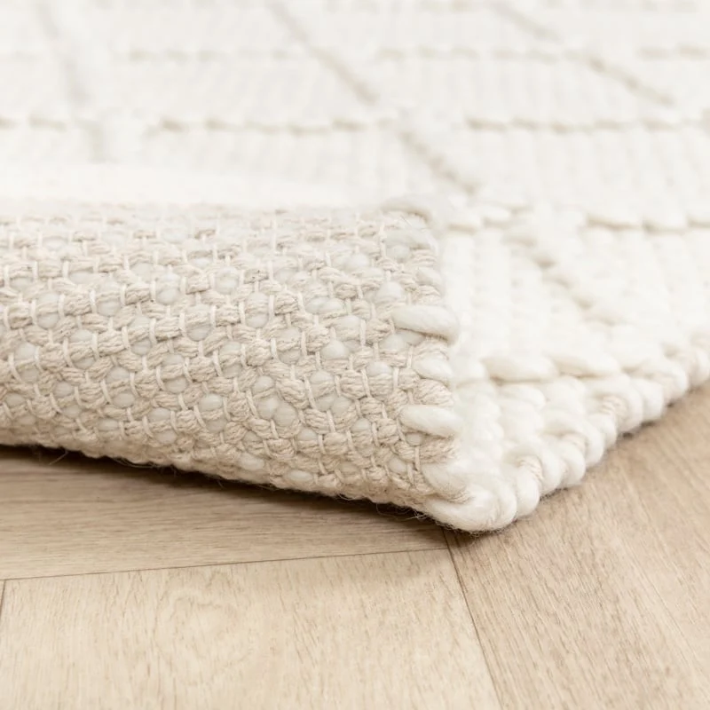 Wollteppich - Knit Creme