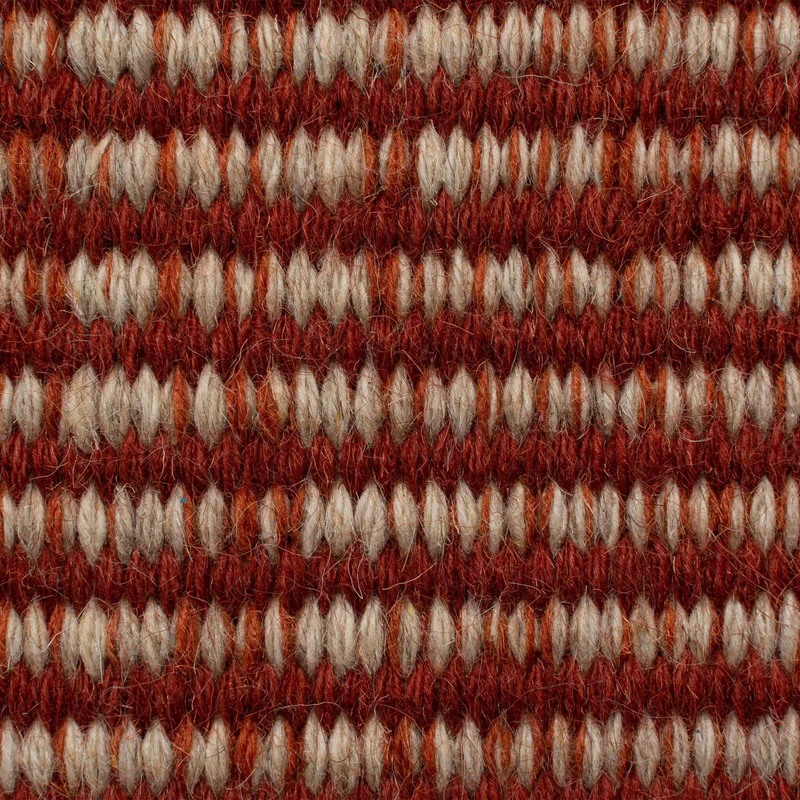 Wollteppich Läufer - Anselmo Rot