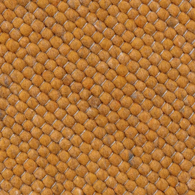 Wollteppich - Wise Gelb Orange 378