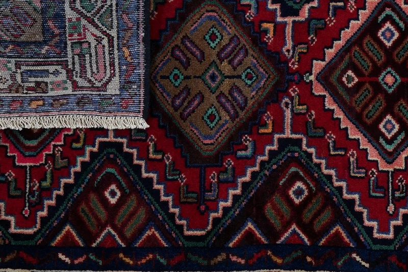 Zagheh · Handgeknüpft – Rot, 209x86 cm