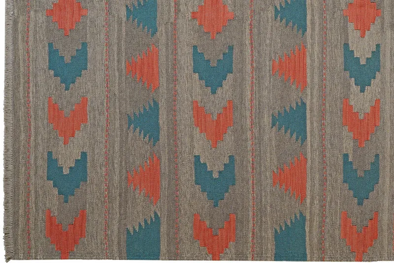 Kelim Gashgai · Handgewebt – Beige, 249x170 cm