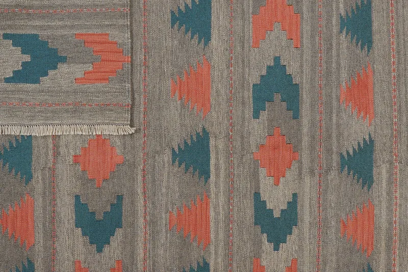 Kelim Gashgai · Handgewebt – Beige, 249x170 cm