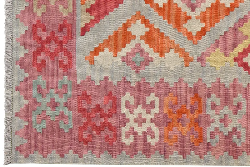 Kelim Gashgai · Handgewebt – Beige, 170x119 cm