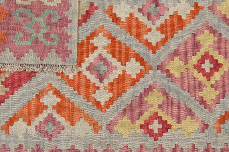 Kelim Gashgai · Handgewebt – Beige, 170x119 cm
