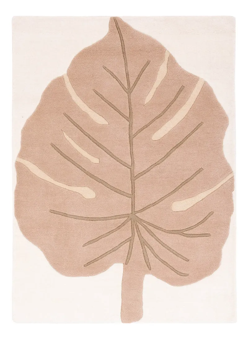 Wollteppich Blatt Monstera