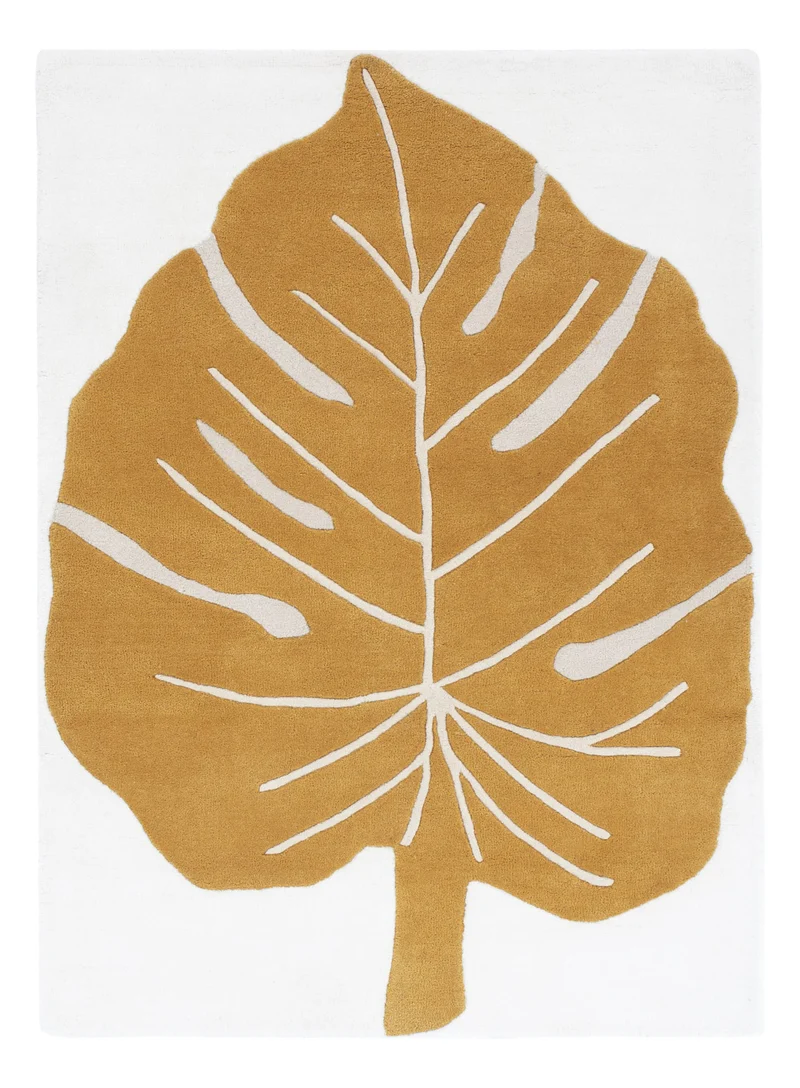Wollteppich Blatt Monstera