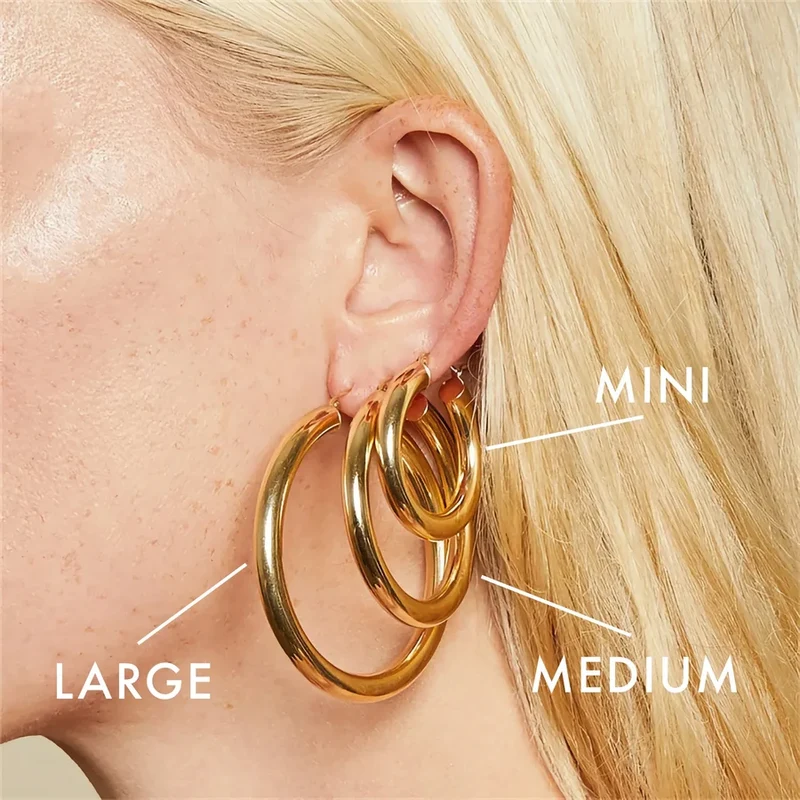 Broad Statement Hoop Trio
