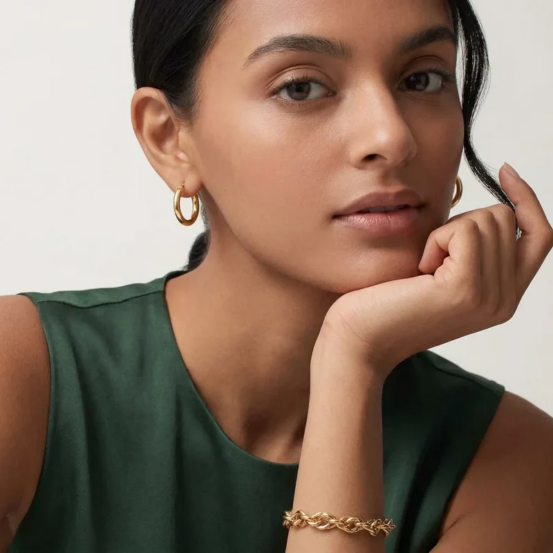 Broad Statement Hoop Trio