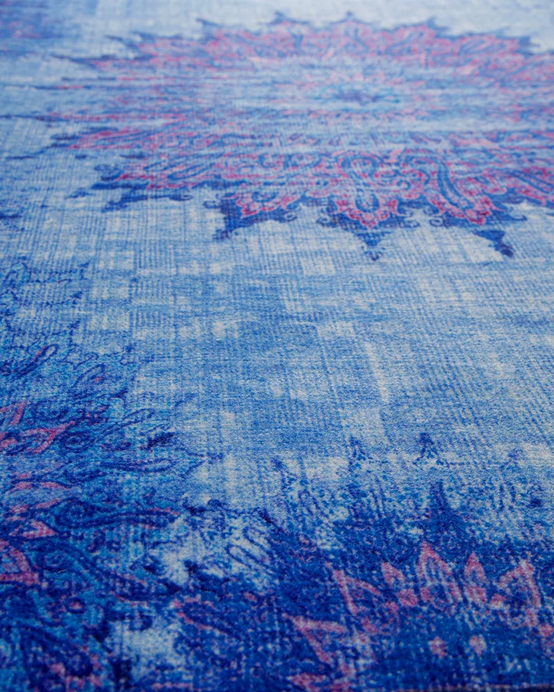 Badteppich Blau Multi "Healing" WECONhome