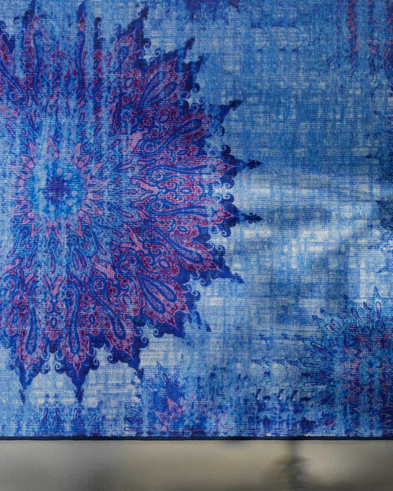 Badteppich Blau Multi "Healing" WECONhome