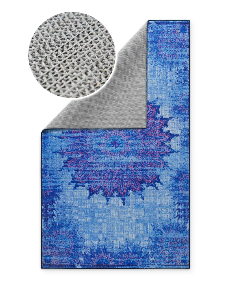 Badteppich Blau Multi "Healing" WECONhome