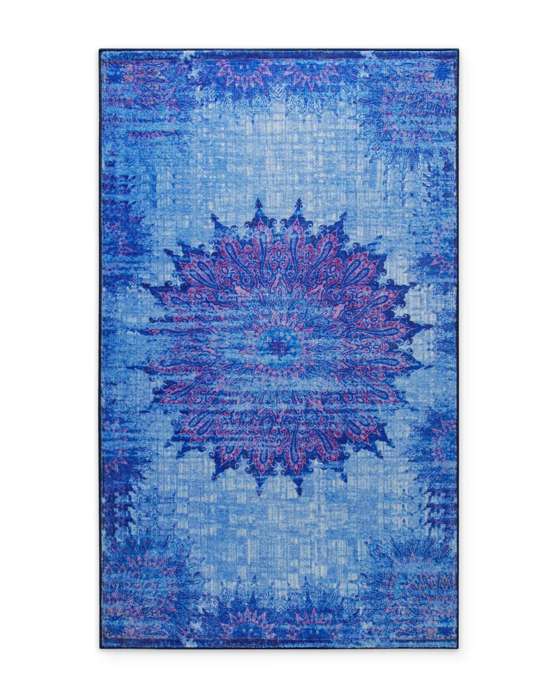 Badteppich Blau Multi "Healing" WECONhome