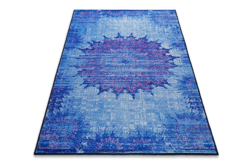 Badteppich Blau Multi "Healing" WECONhome