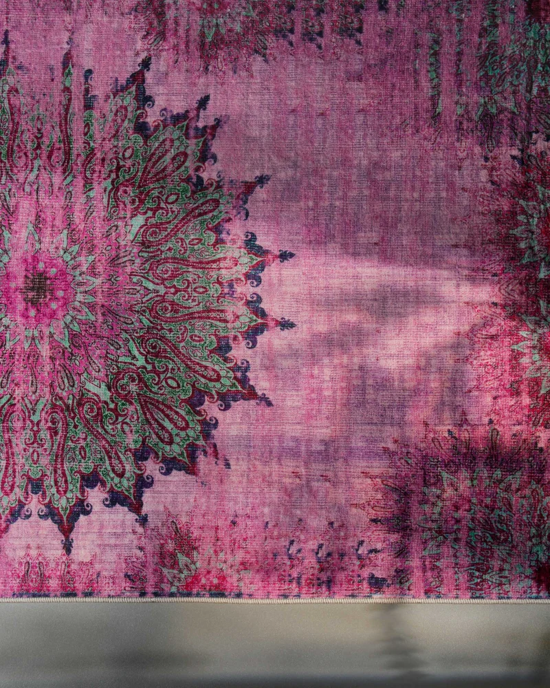 Badteppich Violett Multi "Healing" WECONhome