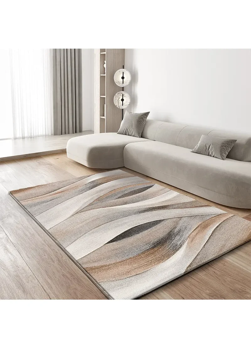 Alfombra abstracta Badet Beige 40126