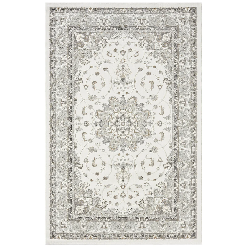 Orientteppich Kurzflor Moderner Teppich mit Ornament-Muster – Pflegeleicht & Robust