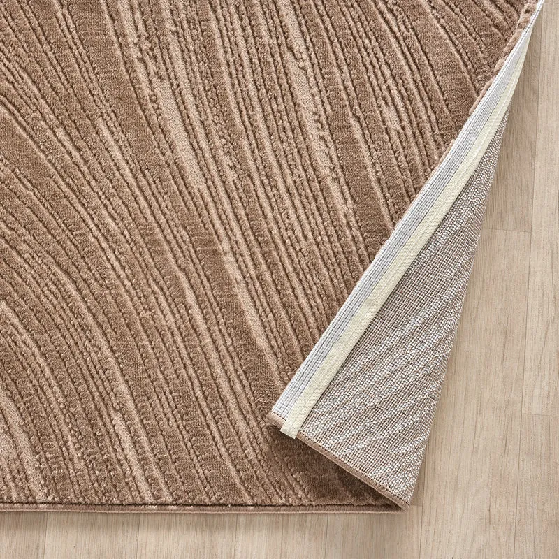 Teppich Kurzflor Modern 3D Muster Hoch-Tief-Struktur Wohnzimmer&Schlafzimmer