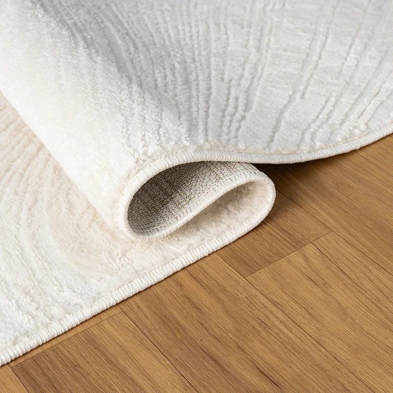 Teppich Kurzflor Modern 3D Muster Hoch-Tief-Struktur Wohnzimmer&Schlafzimmer