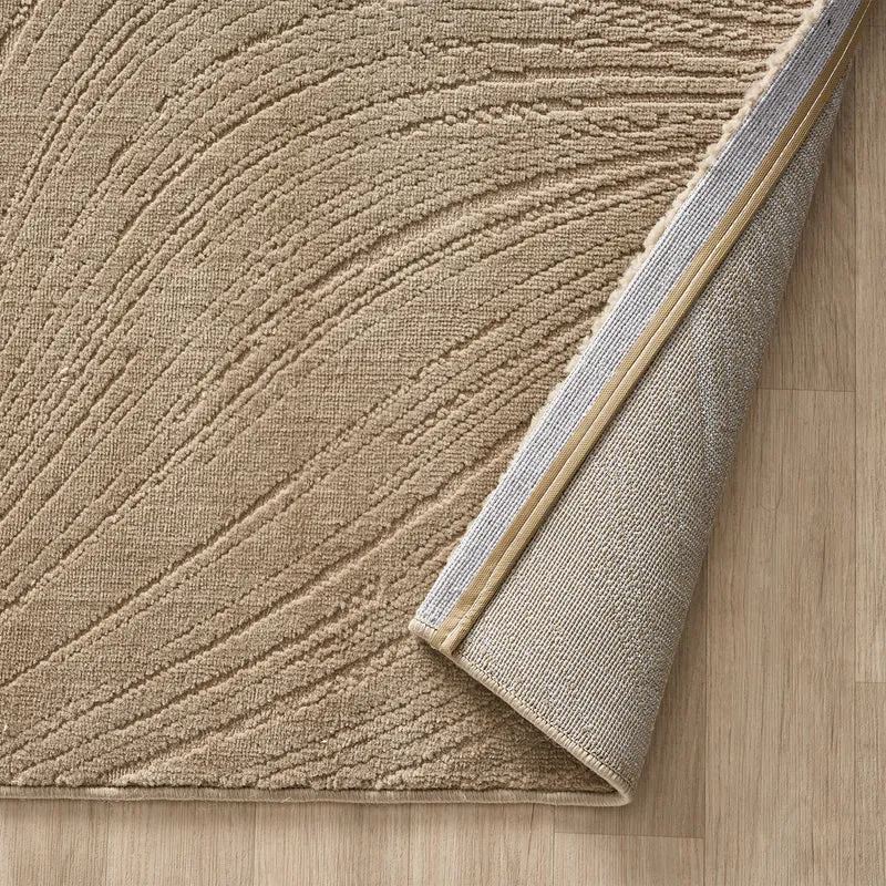 Teppich Kurzflor Modern 3D Muster Hoch-Tief-Struktur Wohnzimmer&Schlafzimmer