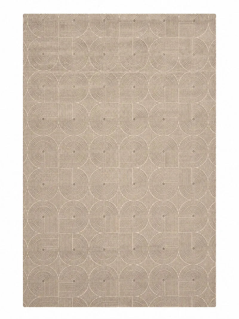 Kurzflor Teppich Boho 3D Hoch-Tief-Effekt – Teppich Wohnzimmer & Schlafzimmer