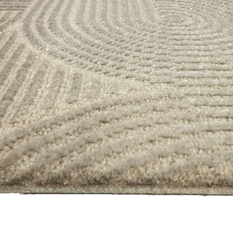 Kurzflor Teppich Boho 3D Hoch-Tief-Effekt – Teppich Wohnzimmer & Schlafzimmer
