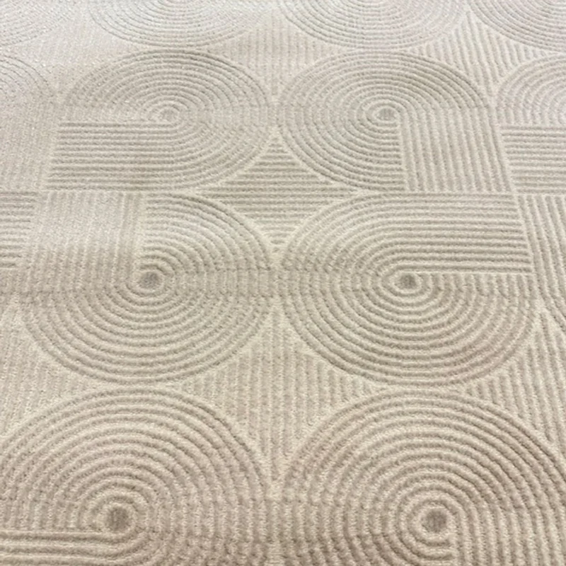 Kurzflor Teppich Boho 3D Hoch-Tief-Effekt – Teppich Wohnzimmer & Schlafzimmer