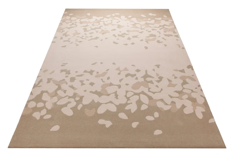 Terrazzo in Sand - Handtuft mit Farbverlauf 160 x 230 cm