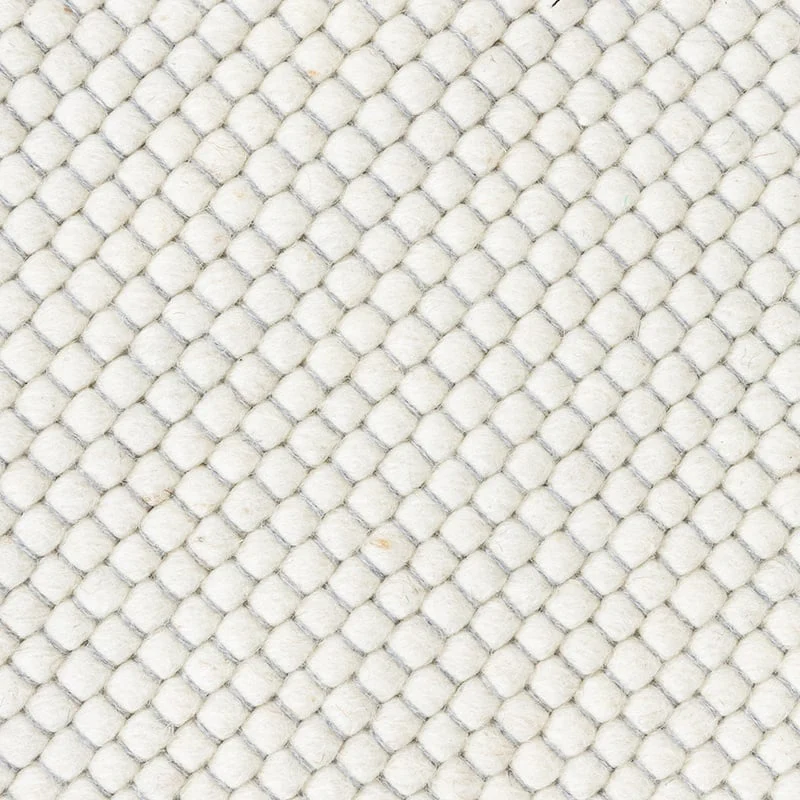 Wollteppich - Wise Weiß 001