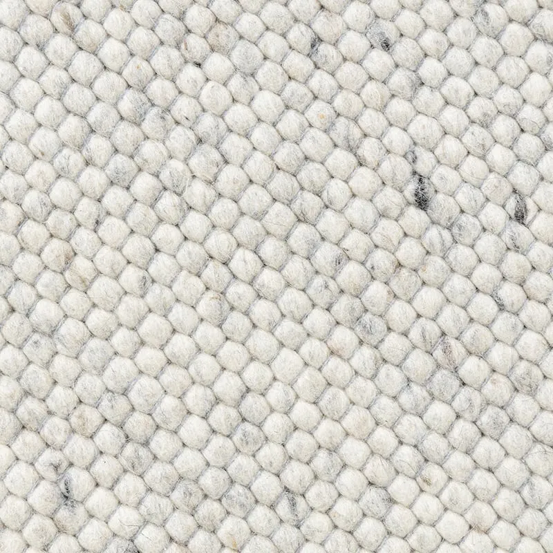 Wollteppich - Wise Grau Meliert 367